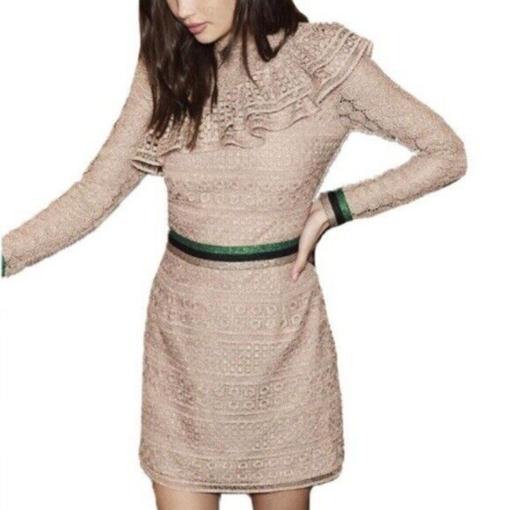 SAYLOR Simone Dress | Rose Gold